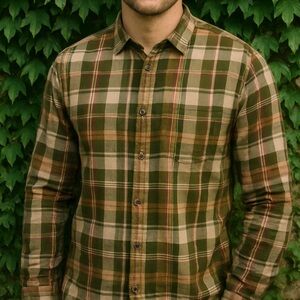 ARROW Plaid Button Down Oxford, XL/TG